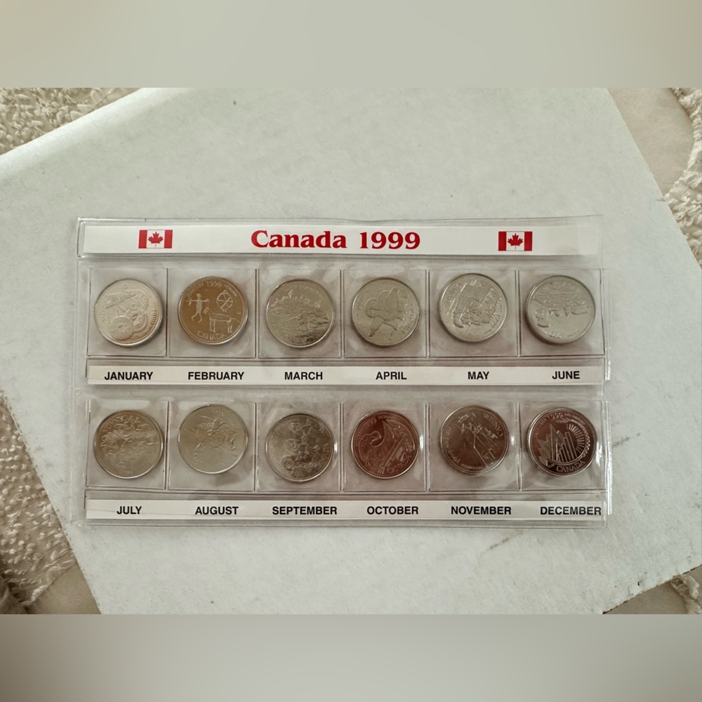 1999 Commemorative Quarters Coin Collection